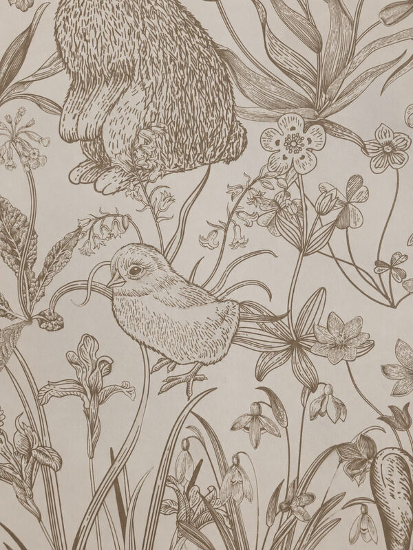 Claret & Key's bunny forest, up close