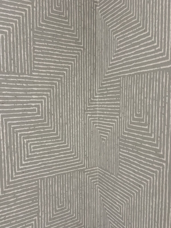 A seam, dead centre, with the linework still in register